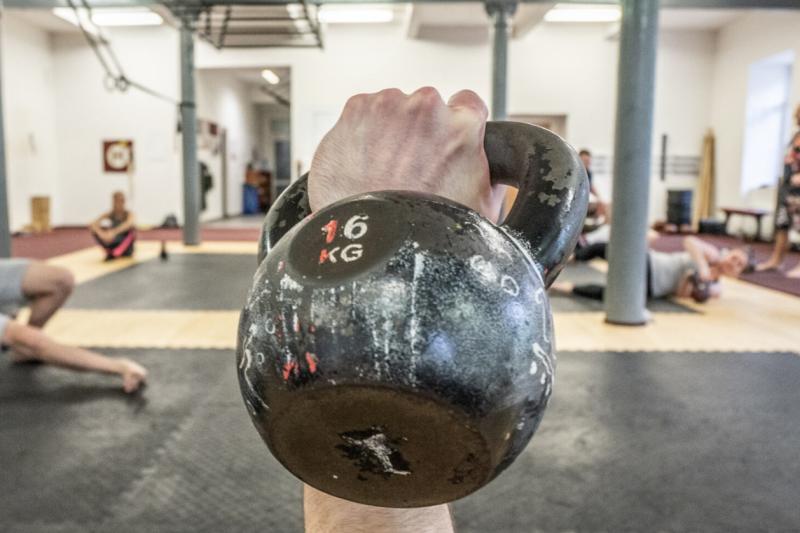 Skupinová lekce - kettlebell